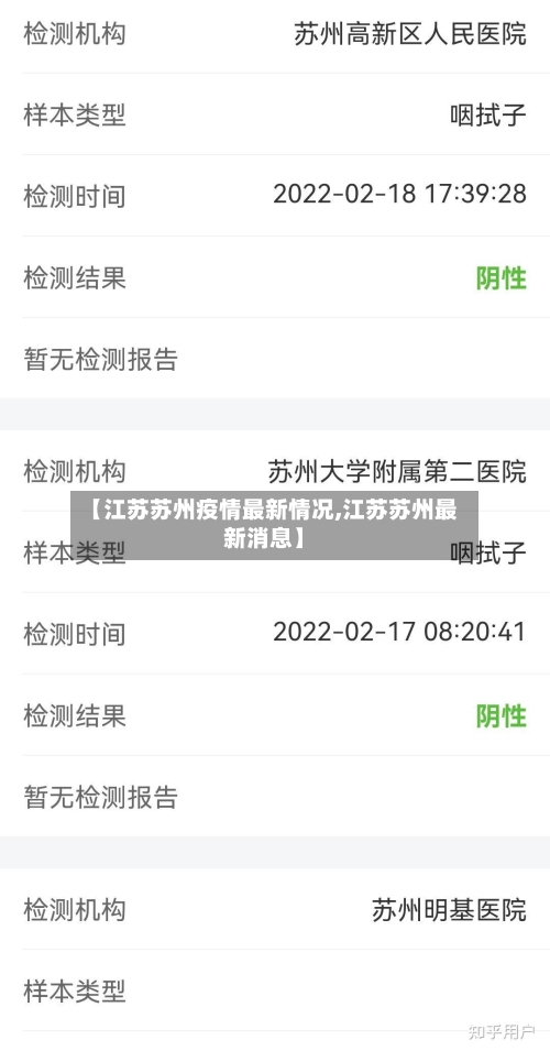 【江苏苏州疫情最新情况,江苏苏州最新消息】-第2张图片
