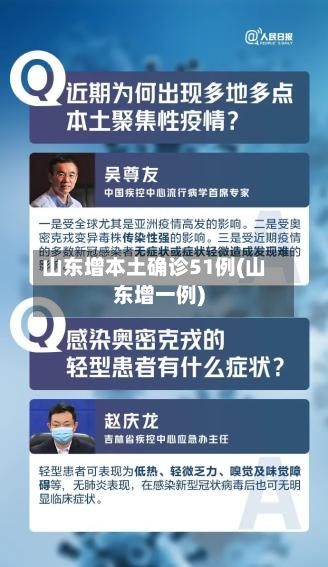 山东增本土确诊51例(山东增一例)-第2张图片