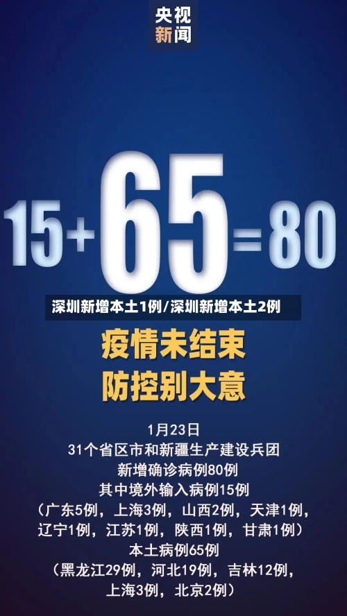 深圳新增本土1例/深圳新增本土2例