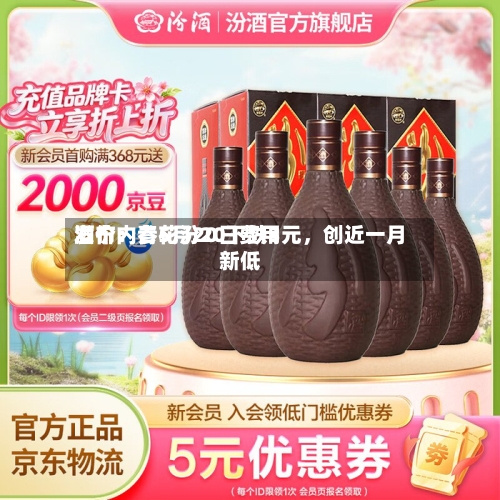 酒价内参5月20日费用发布：青花汾20下跌3元	，创近一月新低-第2张图片